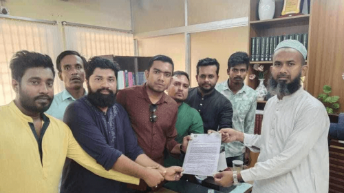 বাবুগঞ্জে বিভিন্ন সমস্যা সমাধানে ইউএনও বরাবর এবি পর্টির স্মারকলিপি