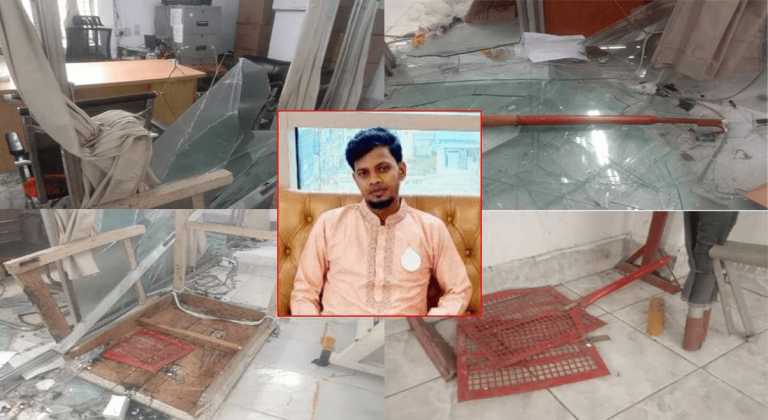 আশুলিয়ায় শ্রমিকনেতার উসকানিতে কারখানা ভাঙচুর: আহত ৫
