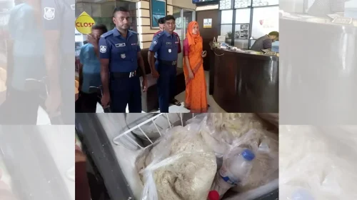 খাবারের দোকানে ইউএনওর অভিযান: লাইসেন্স না থাকায় জরিমানা।