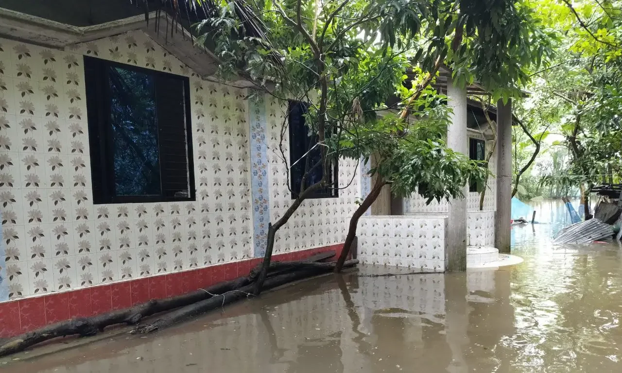 মনপুরায় পানিবন্দি হাজারো মানুষ: ব্যাক্তি আক্রোশে বন্ধ নিষ্কাশন পথ!