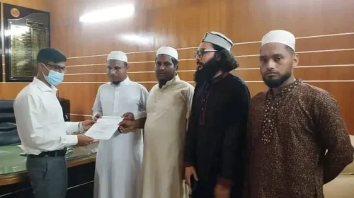 জুলাই জাগরণ ও স্বৈরাচার প্রতিরোধ দিবস' উপলক্ষে ইসলামী ছাত্র আন্দোলনের স্মারকলিপি প্রদান।