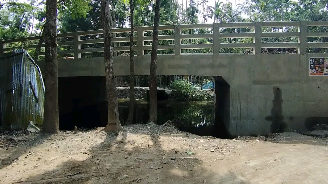 খাল নেই, তবুও প্রায় ৪ কোটি টাকার সেতু!