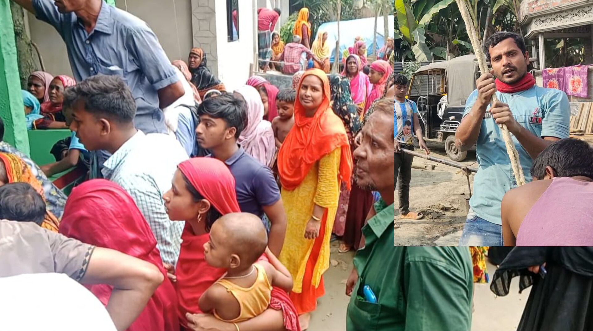 মাদারগঞ্জে ফুফুর বাড়িতে সিলিং ফ্যান লাগানোর সময় দুর্ঘটনায় বিদ্যুৎস্পৃষ্টে প্রাণ গেল ভাতিজার