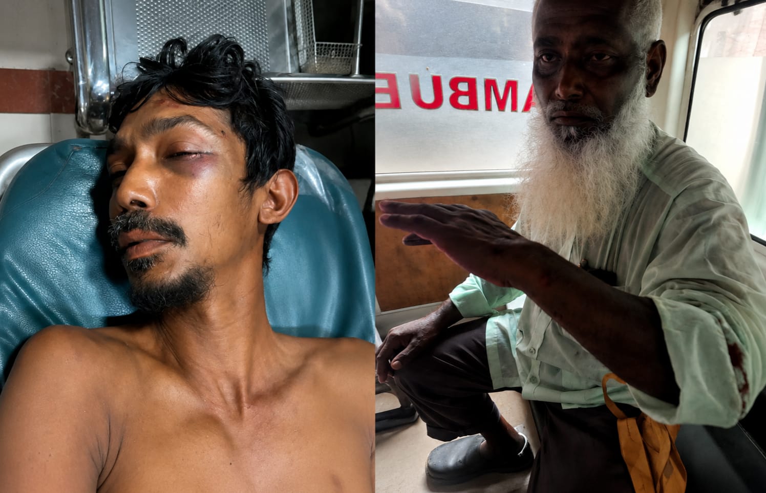 আশুলিয়ায় চাঁদা না পেয়ে দুইজনকে পিটিয়ে জখম।