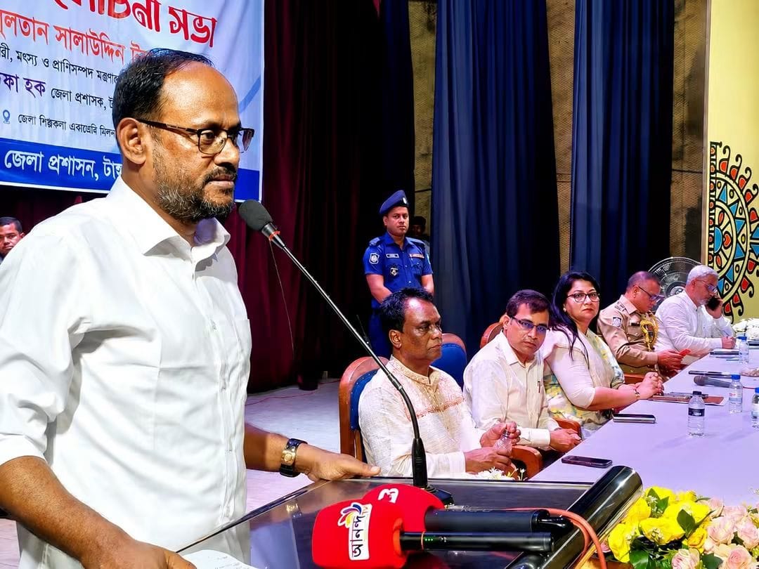 ঢাকা জেলার আইনশৃঙ্খলা ও উন্নয়ন কার্যক্রম তদারকির দায়িত্ব পেলেন সুলতান সালাউদ্দিন টুকু